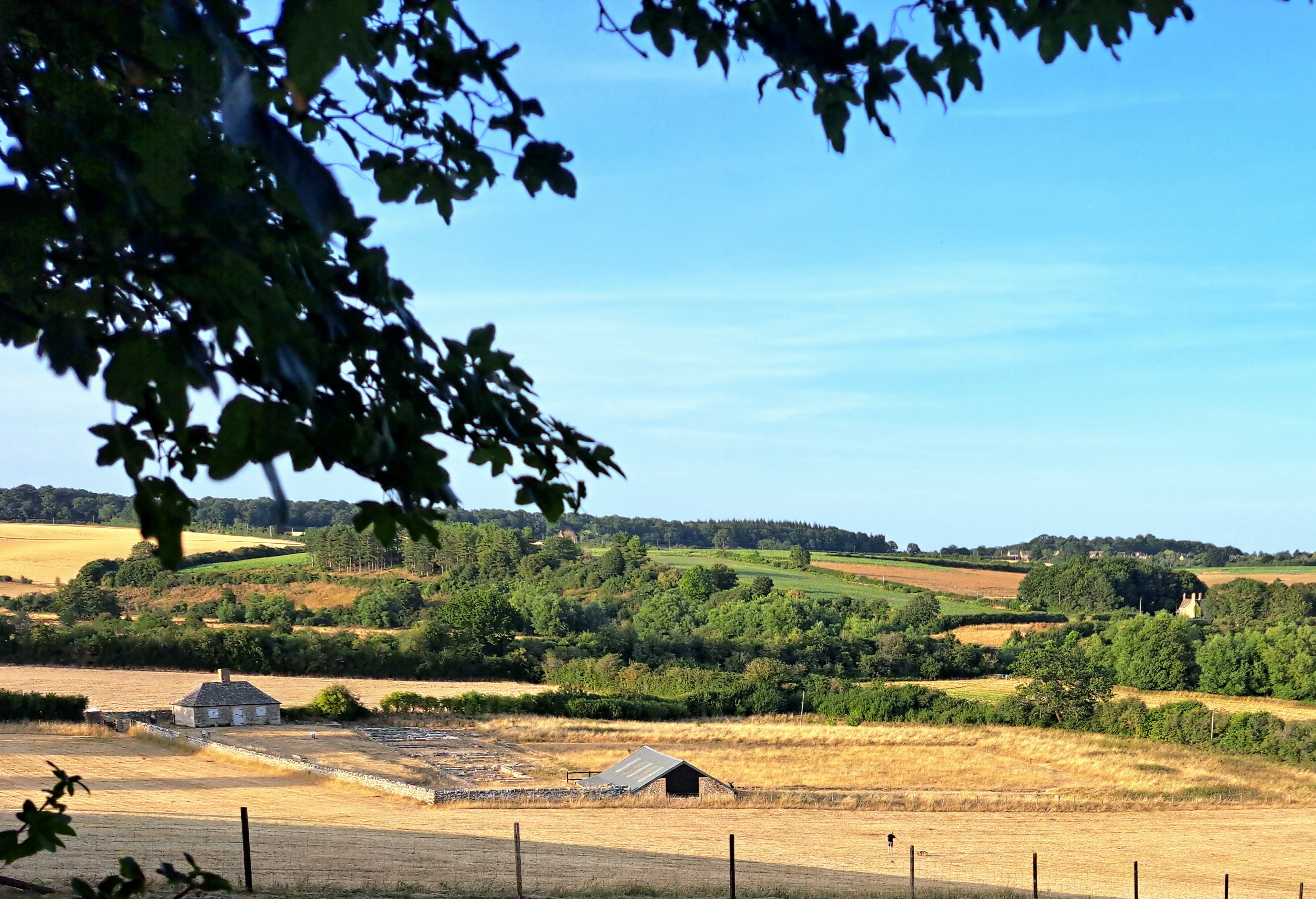 View of the villa site