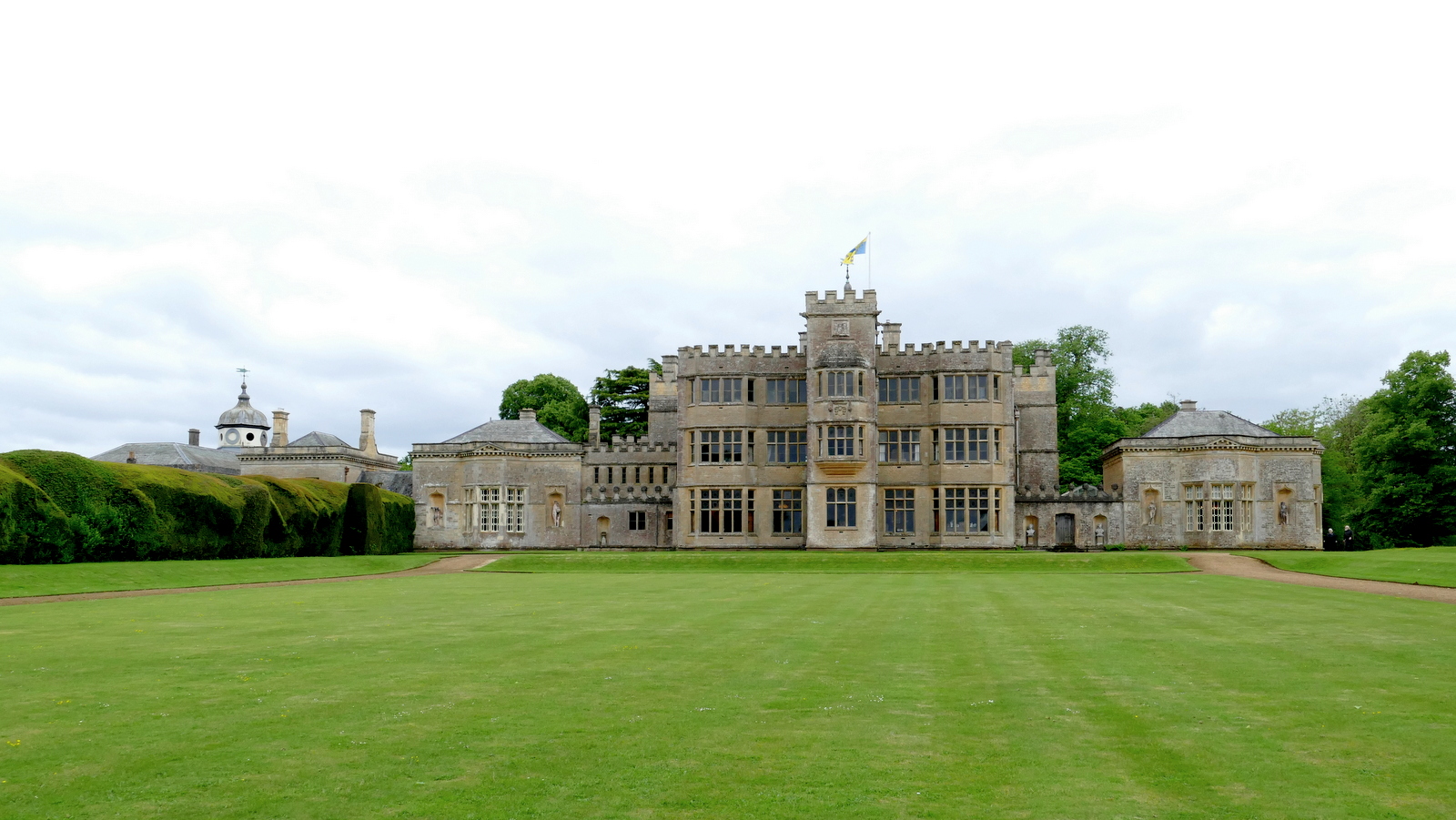 Rousham House from the Bowling Green